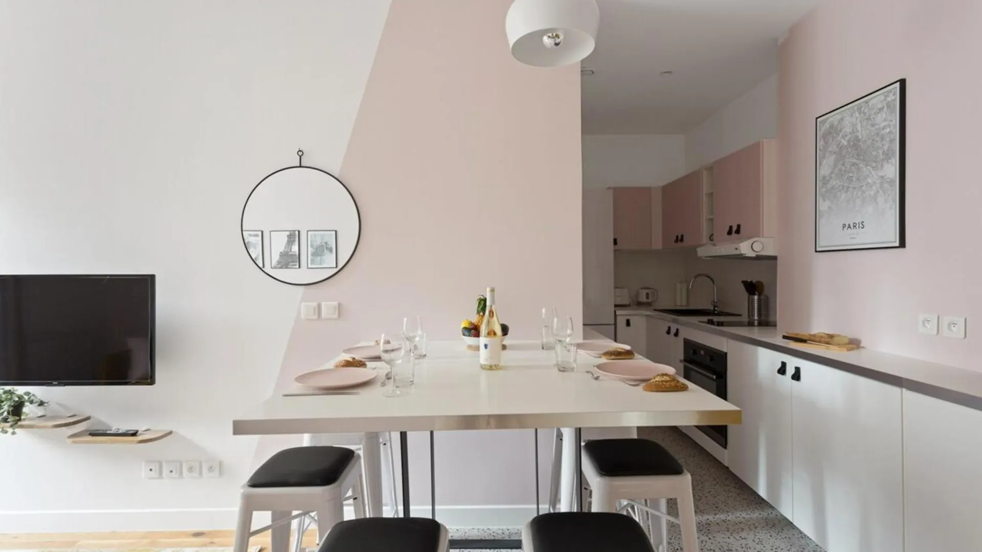 Pink Design 2Bdr Flat In The Heart Of Bastille Paris Lejlighed
